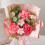 Artificial Flower Bouquets for Mother Day,-5883 light blue 5