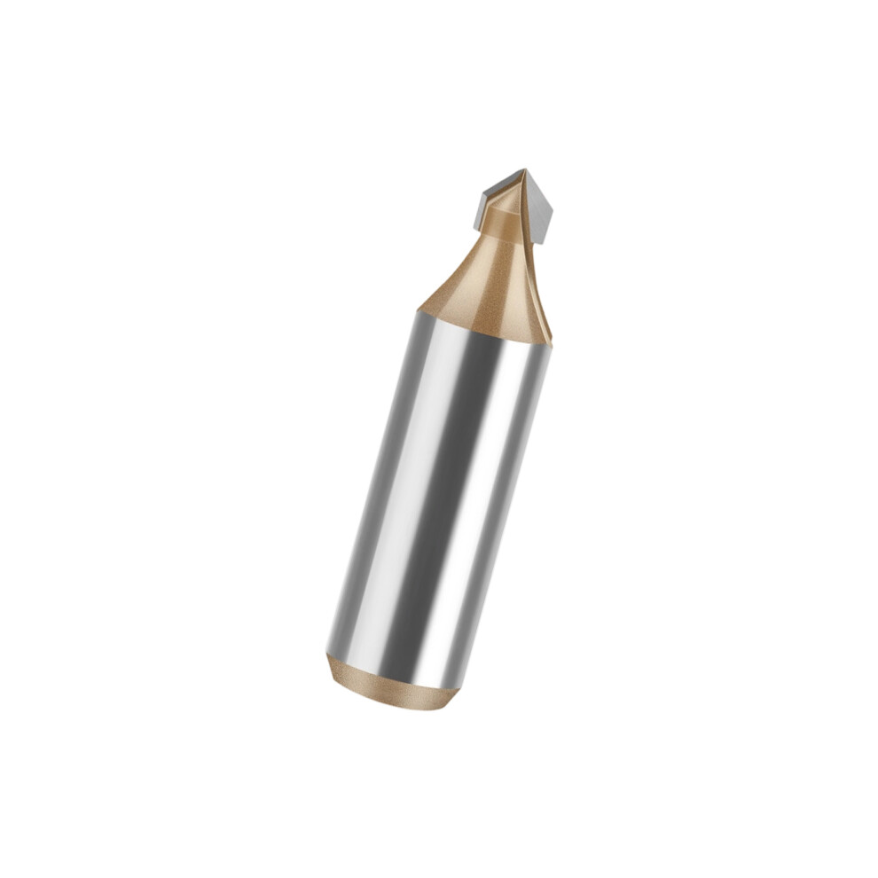 Alloy Steel V Grooving Router Bit Milling Cutter 90 Degree-1 4 7627000410412