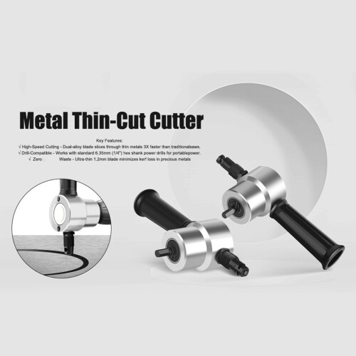 Professional Grade Double Head Metal Cutting Tool With Ergonomic 1