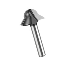 Professional Round Bottom V Grooved Carbon Router-black 6 7 8