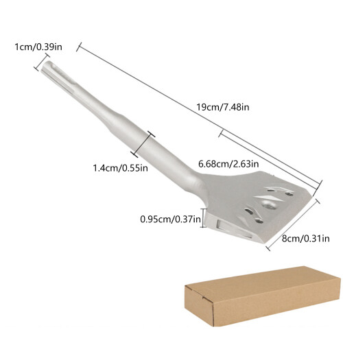 Professional Electric Drill Bit Chisel Hammer-round shank curv 2