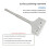 Professional Electric Drill Bit Chisel Hammer-round shank curv 7