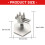 Lightweight Aluminum Workshop Vise 360 Swivels-Hexagon base 3