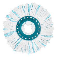 Gjenbrukbare moppehoder for spinnmopp, gjenbrukbare moppehoder, mikrofibermopper med fleksible absorberende mikrofibre, våtrensfunksjon for hardt