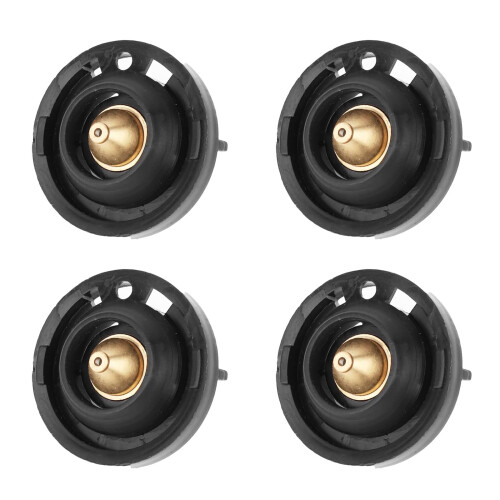 4 Stuks Verf Douche Nozzles Tool Gratis Vervanging Brons