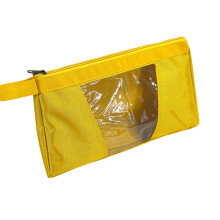 PVC met zichtbare opbergvakken, perfect voor thuis en op-Geel