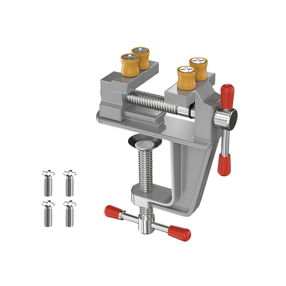 360 Rotatable Vise Woodworking Table Cast-Clamp And Column. 7751000452315