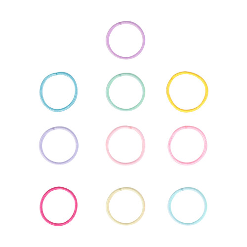 200 Unidades Elásticas Para Bebé Colores