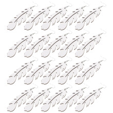 20 Sets Dubbelzijdige Sublimatie Oorring Hanger Sieraden Diy