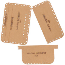 1Jgo Plantillas Duraderas Kraft Para DIY Caqui