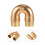 1 Accesorio Profesional Para Cuello Curvado Dorado 3