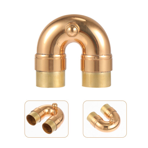 1 Accesorio Profesional Para Cuello Curvado Dorado 2