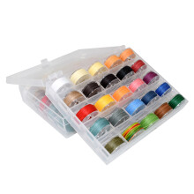 1 Doos 25 Kleuren 0,55 Mm Ronde Leren Wax Steekgaren Diy