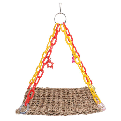 Bird Parrot Swing Hammock Mordible Resistente
