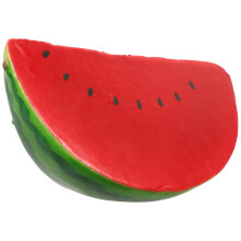 Konstig Falsk Vattenmelon Skiva, Faux Skum, Röd Vattenmelon Modell