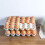 Fridge Egg Organizer Wheat Fiber PP Material, Space Saving Storage Container For Refrigerator, Fits Standard Eggs 1