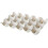 Fridge Egg Organizer Wheat Fiber PP Material, Space Saving Storage Container For Refrigerator, Fits Standard Eggs 5