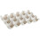 Fridge Egg Organizer Wheat Fiber PP Material, Space Saving Storage Container For Refrigerator, Fits Standard Eggs 3