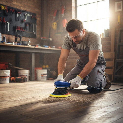 Professional Pneumatic Sander-Single pneumatic eng 6 inch model 2