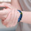 Enfärgat Silikonarmband För Barn (Mörkblå) 11