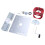 Milling Table for Router Insert Plate Router Table-Silver 1