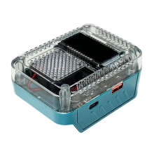 140W PD3.1 Type C Digital Display Battery Adapter Converter