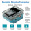 140W PD3.1 Type C Digital Display Battery Adapter Converter 7