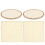 4 Pezzi Cestino All'Uncinetto Con Base In Legno 8