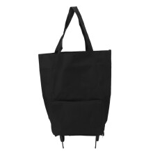 Borsa della spesa pieghevole con ruote, borsa trolley con ruote, carrello della spesa pieghevole con grande capacità e manici robusti, materiale