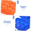 Egg Storage Box Two Pack With Handle Egg Storage Basket Refrigerator Organizer Camping Picnic Carrier Shockproof 2