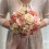 Artificial Silk Rose Bouquets for Wedding,-coffee color 5