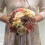 Artificial Silk Rose Bouquets for Wedding,-coffee color 6