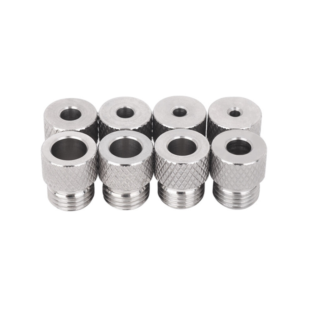 8Pc Stainless Steel Drill Bushings 3-10Mm Internal Diameter 7755000256188