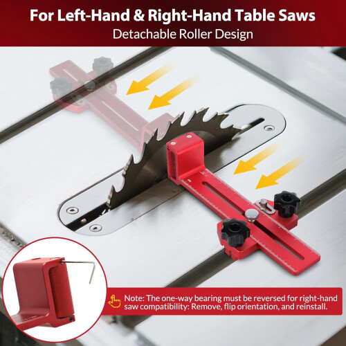 Woodworking Guide System With Locking Mechanism Thin Rips Table 1