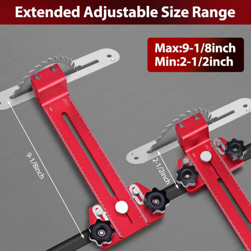 Woodworking Guide System With Locking Mechanism Thin Rips Table 2
