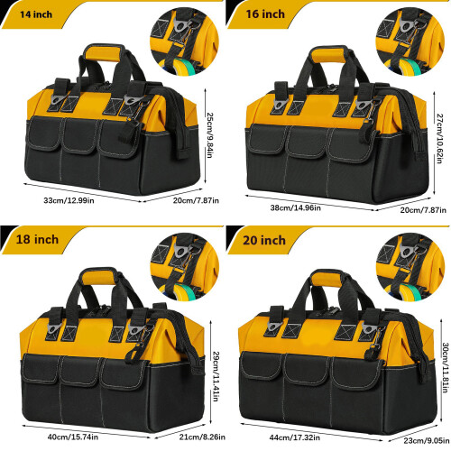 Multifunctional Tool Bag Waterproof Electrician-20 inches 2