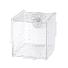 Caja De Aislamiento Transparente Para Cría En Acuario Con Soporte