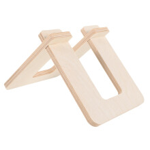 Detachable Wooden Scooter Stand DIY Bike Holder Lightweight IndoorOutdoor ParkingRack Easy Install