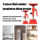 Height Customizable Metal Lift Bracket For Overhead-Short 3