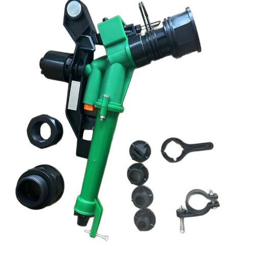 Corrosion Resistant Plastic Irrigation Sprayer Guns DN40 Swing