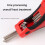 Accuracy Hex Wrenches For Professional Use Carbon Steel-Red 7