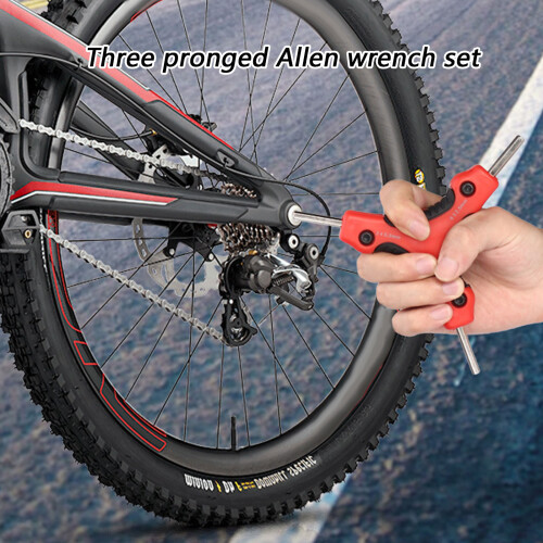 Accuracy Hex Wrenches For Professional Use Carbon Steel-Red 2