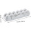 Egg Holder 2Piece Plastic Egg Carrier Box For Fridge Storage Tray, Dispenser Function, Household Use Storage Case 4