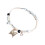 Längenverstellbares Armband mit-Schwarz 1