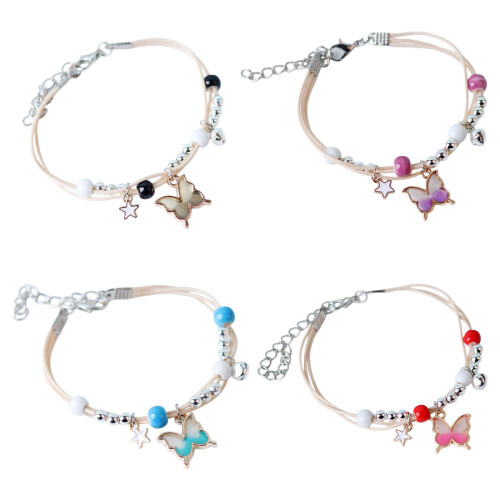 Längenverstellbares Armband mit-Schwarz 1
