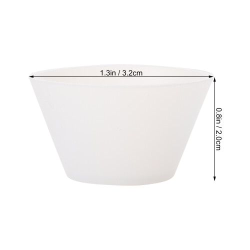 10Pièces Accessoires Silicone Blancs Pour Mélange Epoxy DIY 1