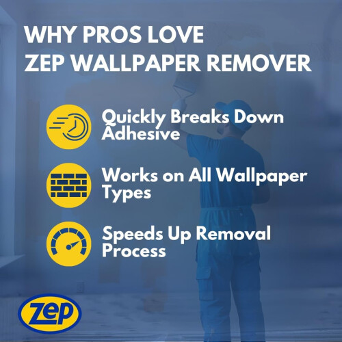 Zep Fast Acting Wallpaper Remover Stripper 1 Litre 1
