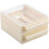 Durable Double Layer Storage Box Egg Container Slide Drawer Cream Color Egg Organizer Rack 3