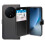 (Black) For Honor Magic 8 Pro Wallet Flip PU Leather Case 3