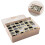 Fabric Storage Boxes, Elegant Linen & Cotton Drawer Organizer 2